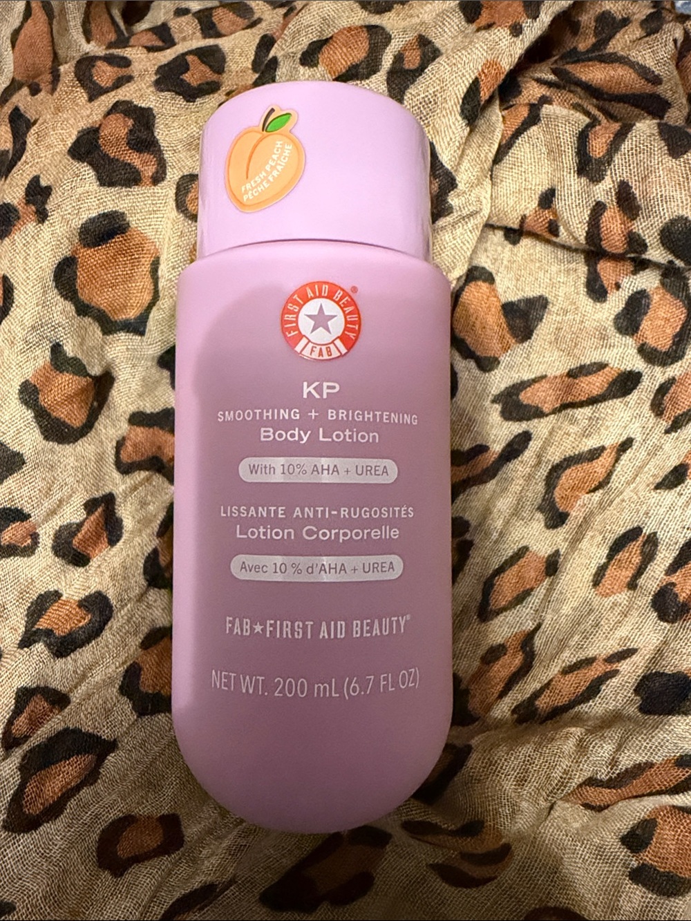 First Aid Beauty KP Smoothing + Brightening Body Lotion Pink